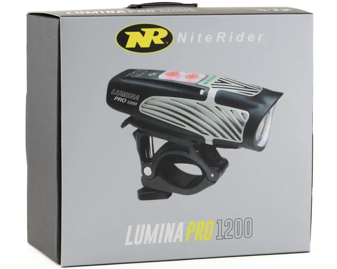NiteRider Lumina Pro 1200 Headlight (Black) (1200 Lumens)