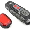NiteRider Lumina Pro 1000/Vmax+ Headlight & Tail Light Set (Black) (100/150 Lumens)