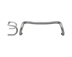 Nitto Grand Randonneur B132 Drop Handlebar (Silver) (25.4mm) (44cm)