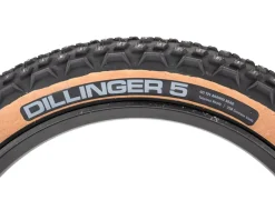 45NRTH Dillinger 5 Fat Bike Tire (Tan) (Tubeless) (60 TPI) (Studded) (26