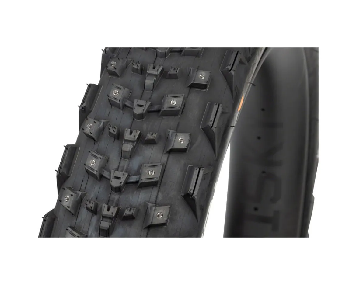 45NRTH Dillinger 4 Fat Bike Tire (Tubeless) (Studded) (26") (4.2") (120tpi) (Black)
