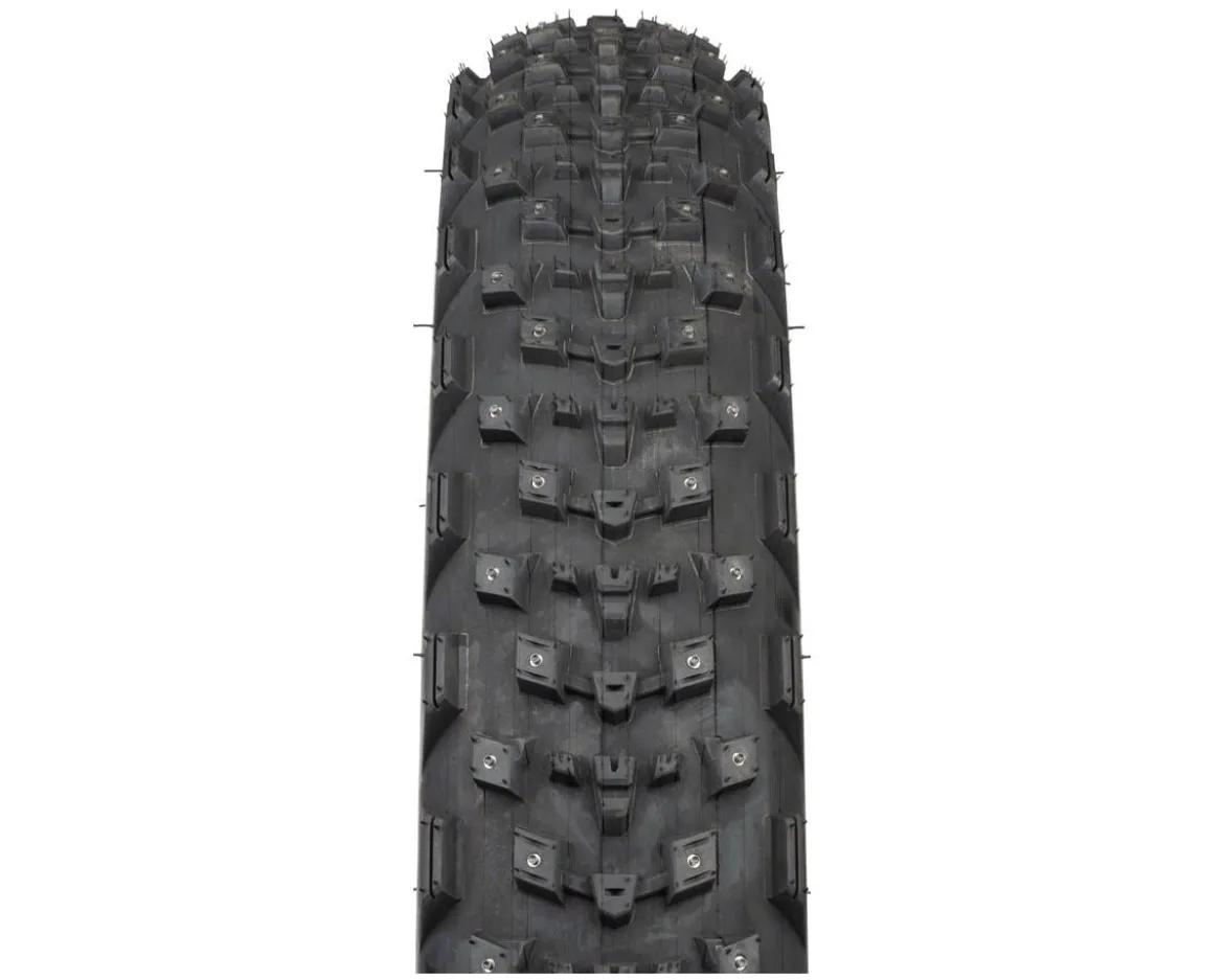 45NRTH Dillinger 4 Fat Bike Tire (Tubeless) (Studded) (26") (4.2") (120tpi) (Black)