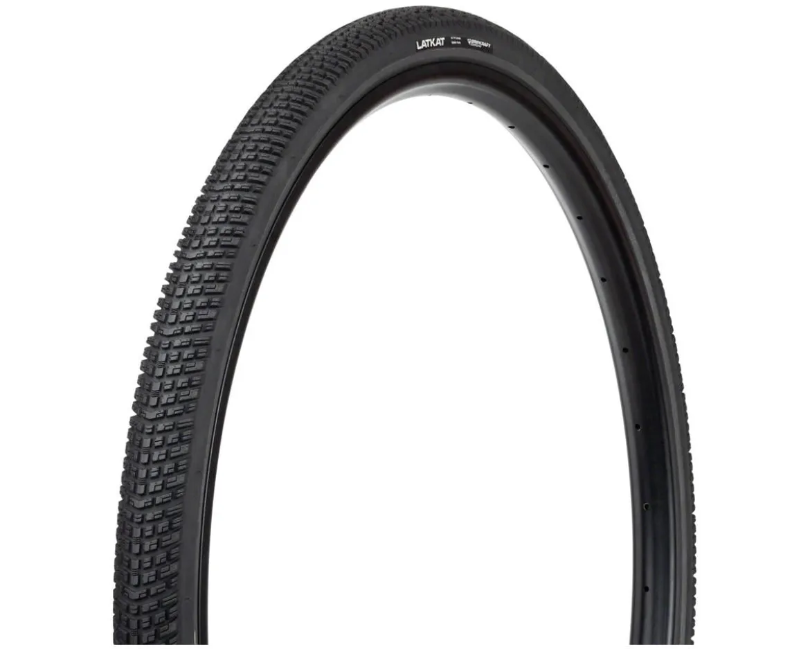 45NRTH Latkat Tubeless Winter Tire (Black) (700c) (40mm) (GripKraft)