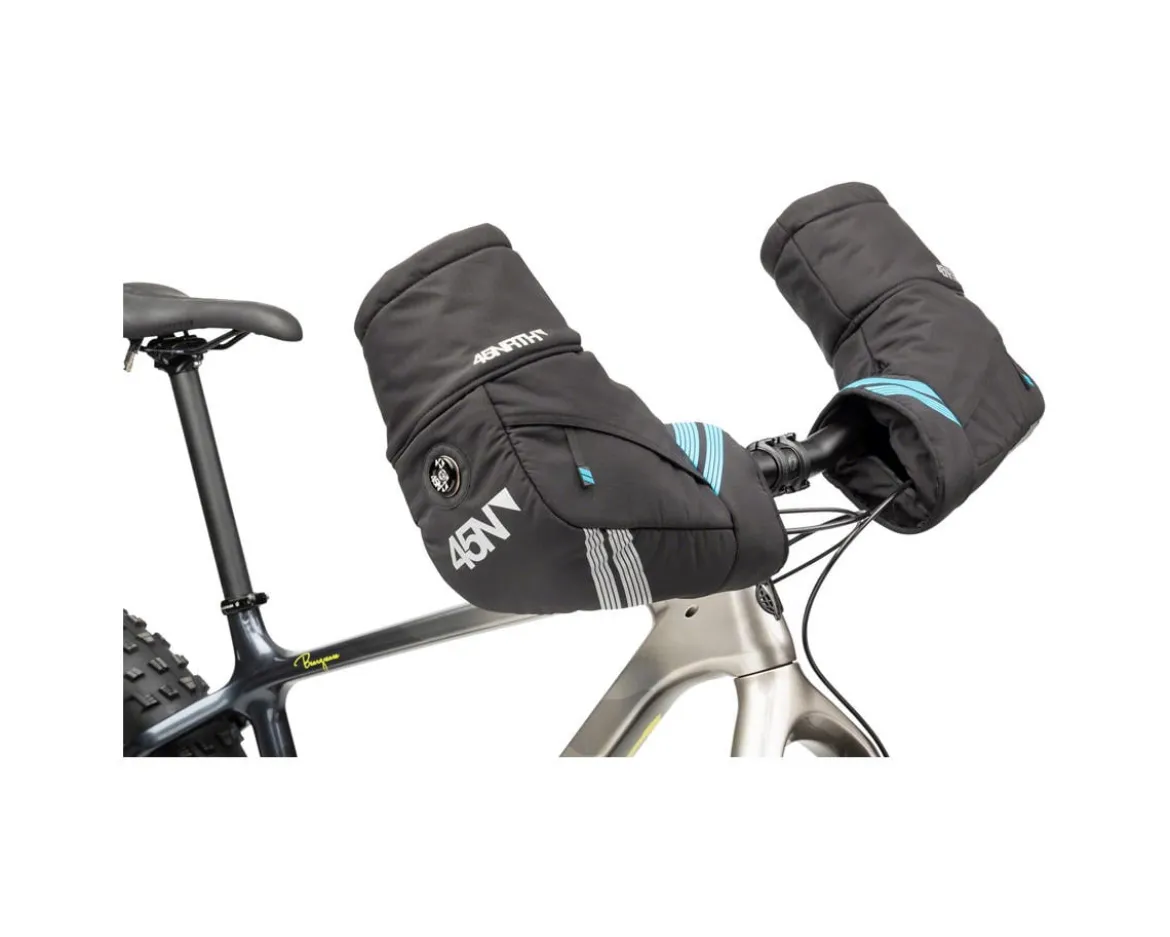 45NRTH Cobrafist Flat Bar Pogies (Black)