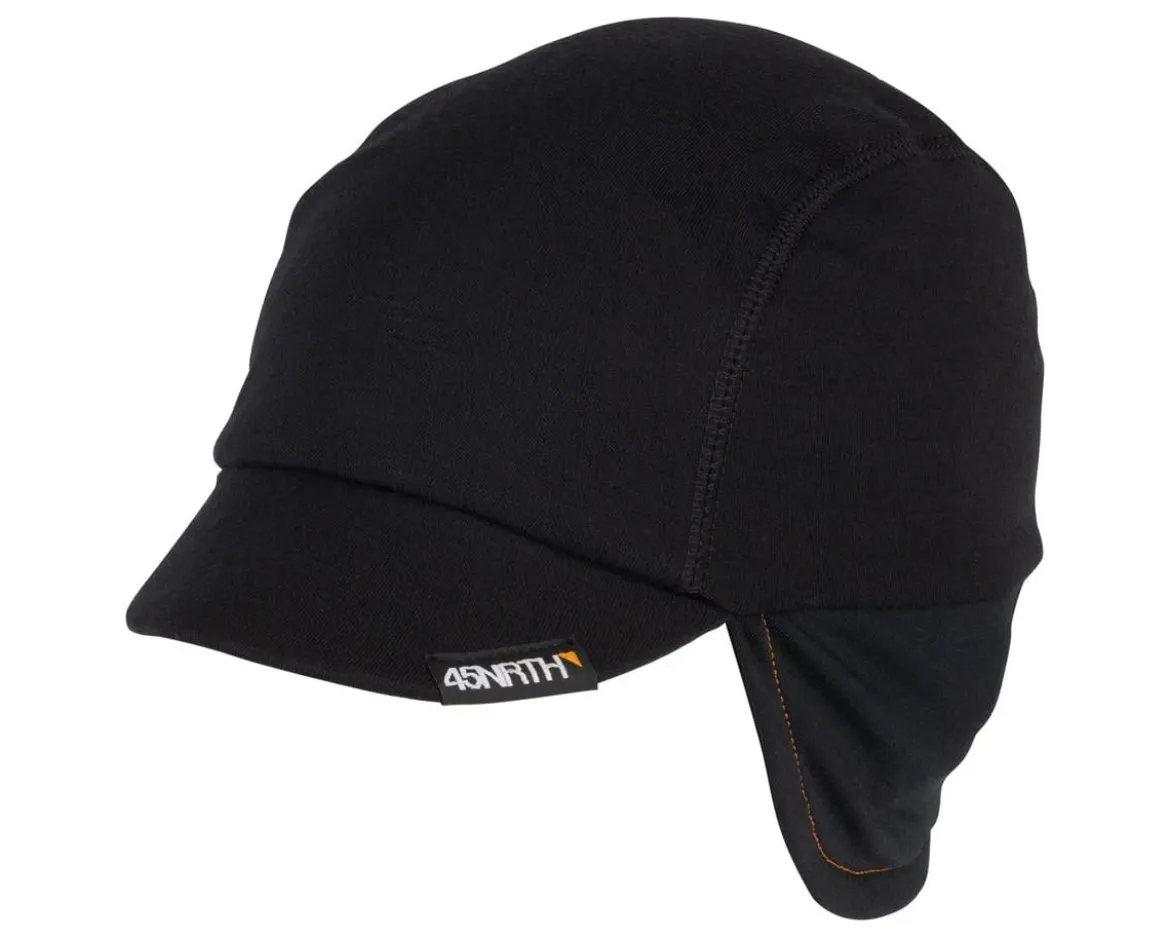 45NRTH Greazy Cycling Cap (Black) (S/M)