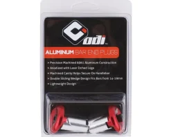 ODI Aluminum Bar Ends (Red) (Pair)