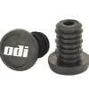 ODI BMX Nylon Bar Ends (Black) (Pair)