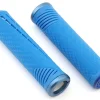 ODI CF Lock-On Grips (Blue/White)