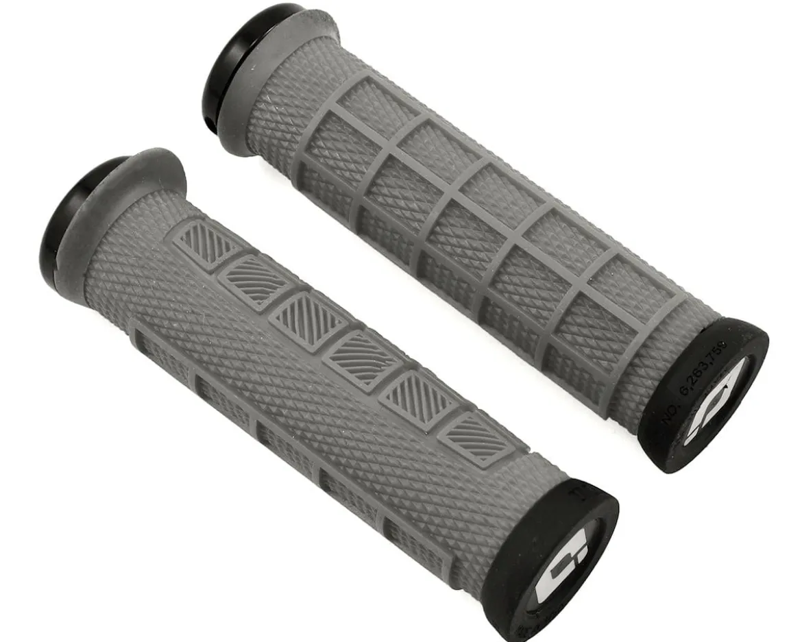ODI Elite Pro V2.1 Lock-On Grips (Graphite/Black) (130mm)