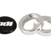 ODI Lock Jaw Clamps (Silver) (w/ Snap Caps) (Set of 4)