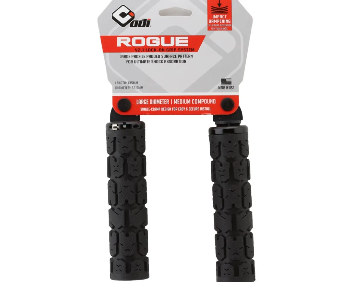 ODI Rogue V2.1 MTB Grips (Black) (Lock-On)