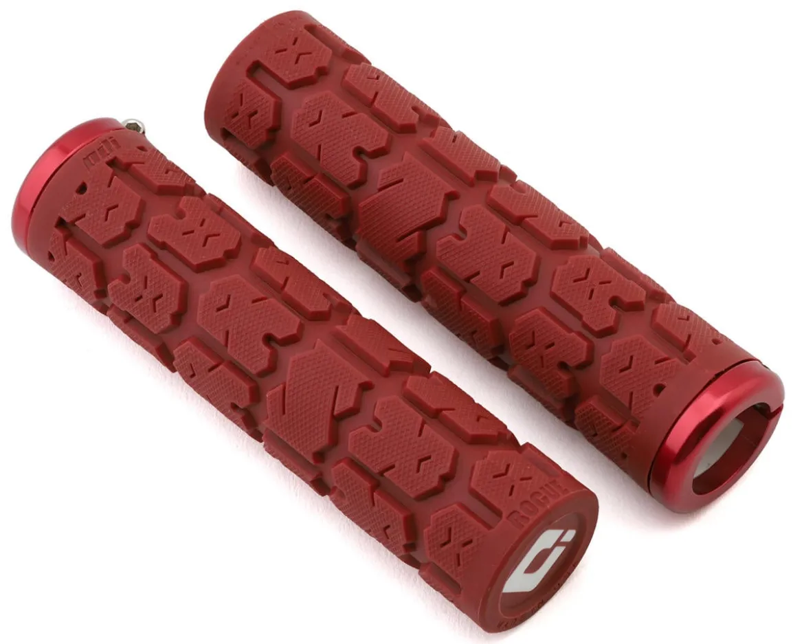 ODI Rogue V2.1 MTB Grips (Dark Red) (Lock-On)