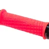 ODI Troy Lee Designs Signature Series Lock-On Grip Set (Red/Black) (130mm)