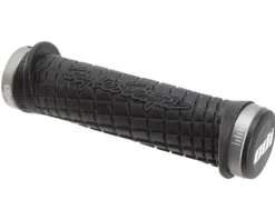 ODI Troy Lee Designs Signature Series Lock-On Grip Set (Black/Grey) (130mm)