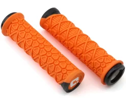 ODI Vanquish Lock-On Grips (Orange/Black)
