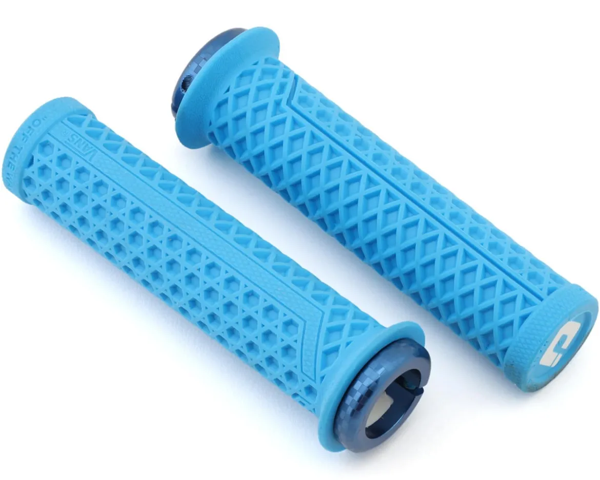 ODI x Vans Lock-On V2.1 Grips (Light Blue/Blue Checker)