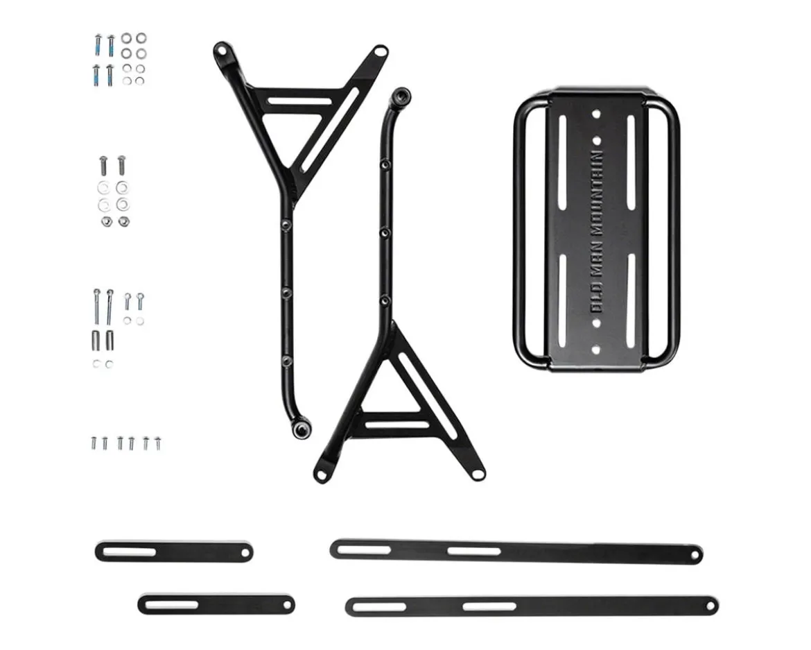 Old Man Mountain Elkhorn Rack (Black) (Front or Rear Mount) (Short)