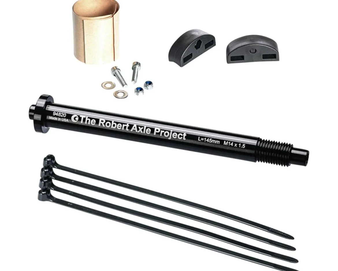 Old Man Mountain Front Fit Kit (15 x 145mm Thru-Axle) (M14 x 1.5) (Fits Fox 15 x 100mm Forks)