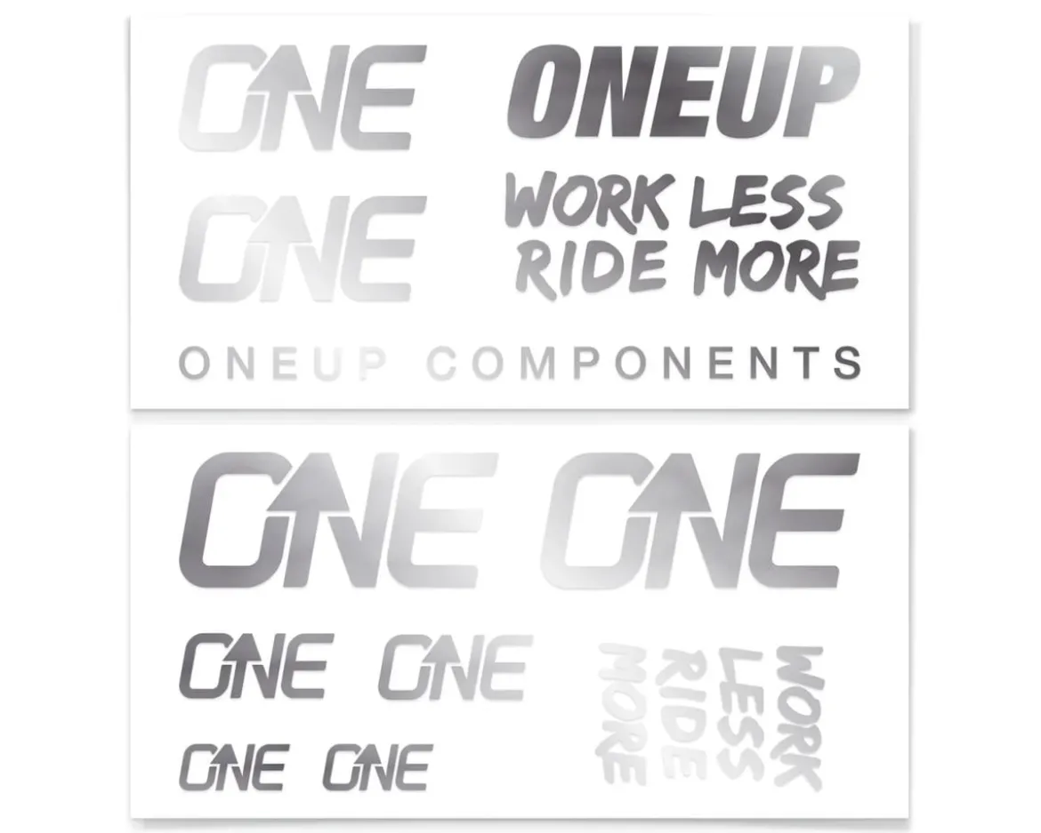 OneUp Components Decal Kit (Silver)