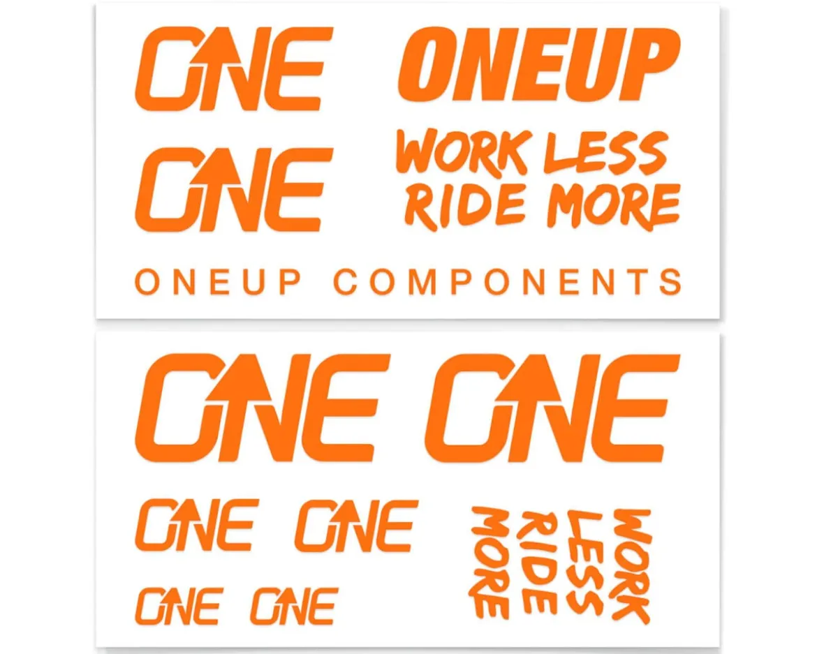 OneUp Components Decal Kit (Orange)