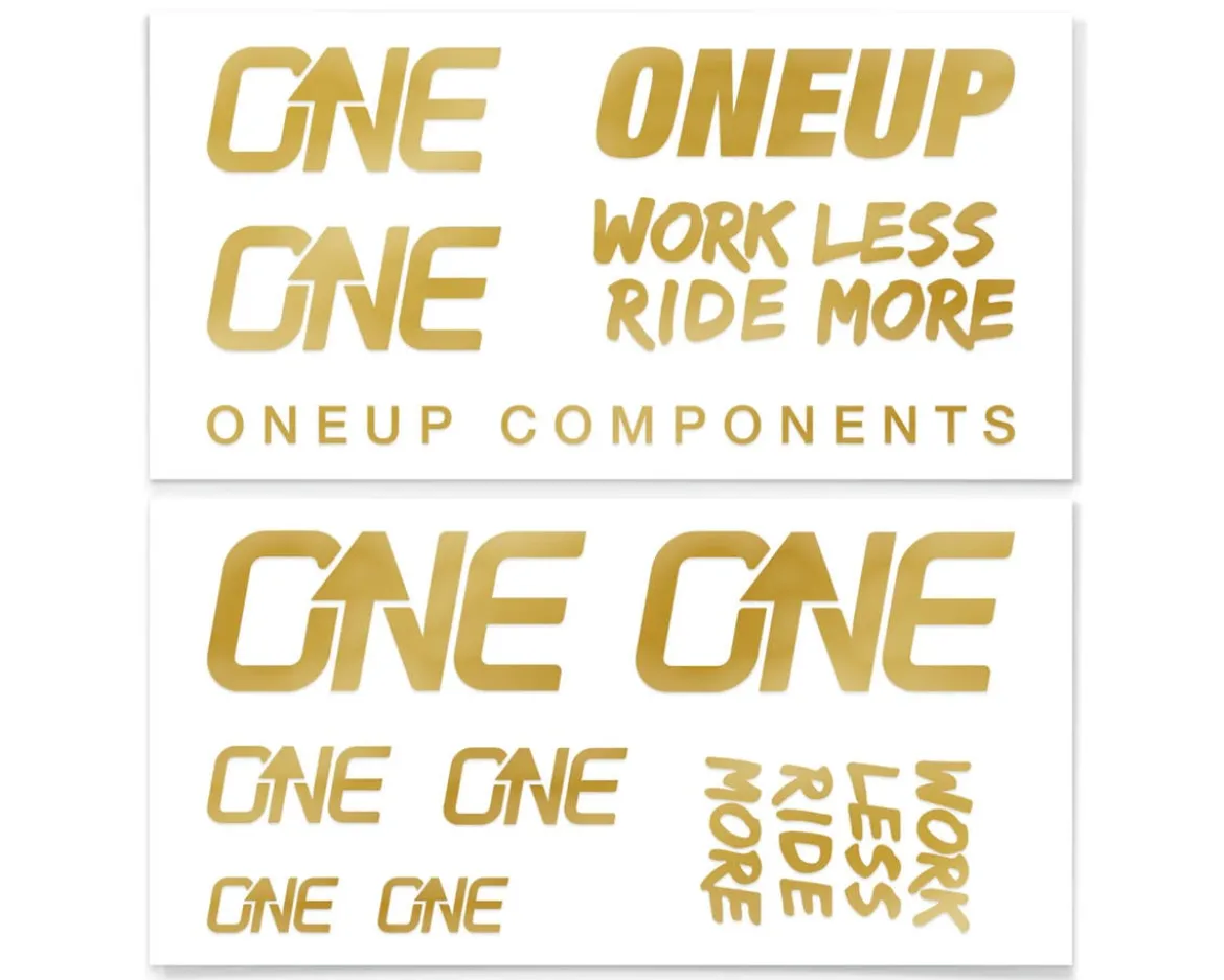 OneUp Components Decal Kit (Gold)