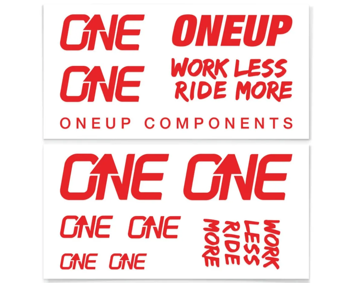 OneUp Components Decal Kit (Red)