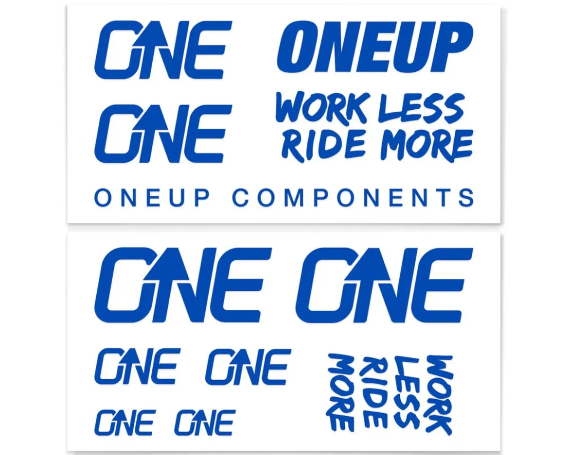 OneUp Components Decal Kit (Blue)