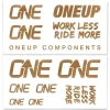 OneUp Components Decal Kit (Matte Bronze)