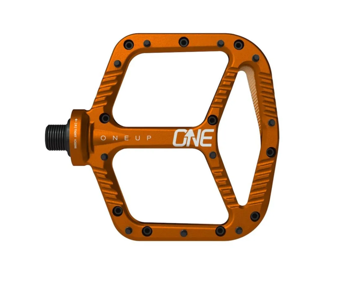 OneUp Components Aluminum Platform Pedals (Orange) (9/16")