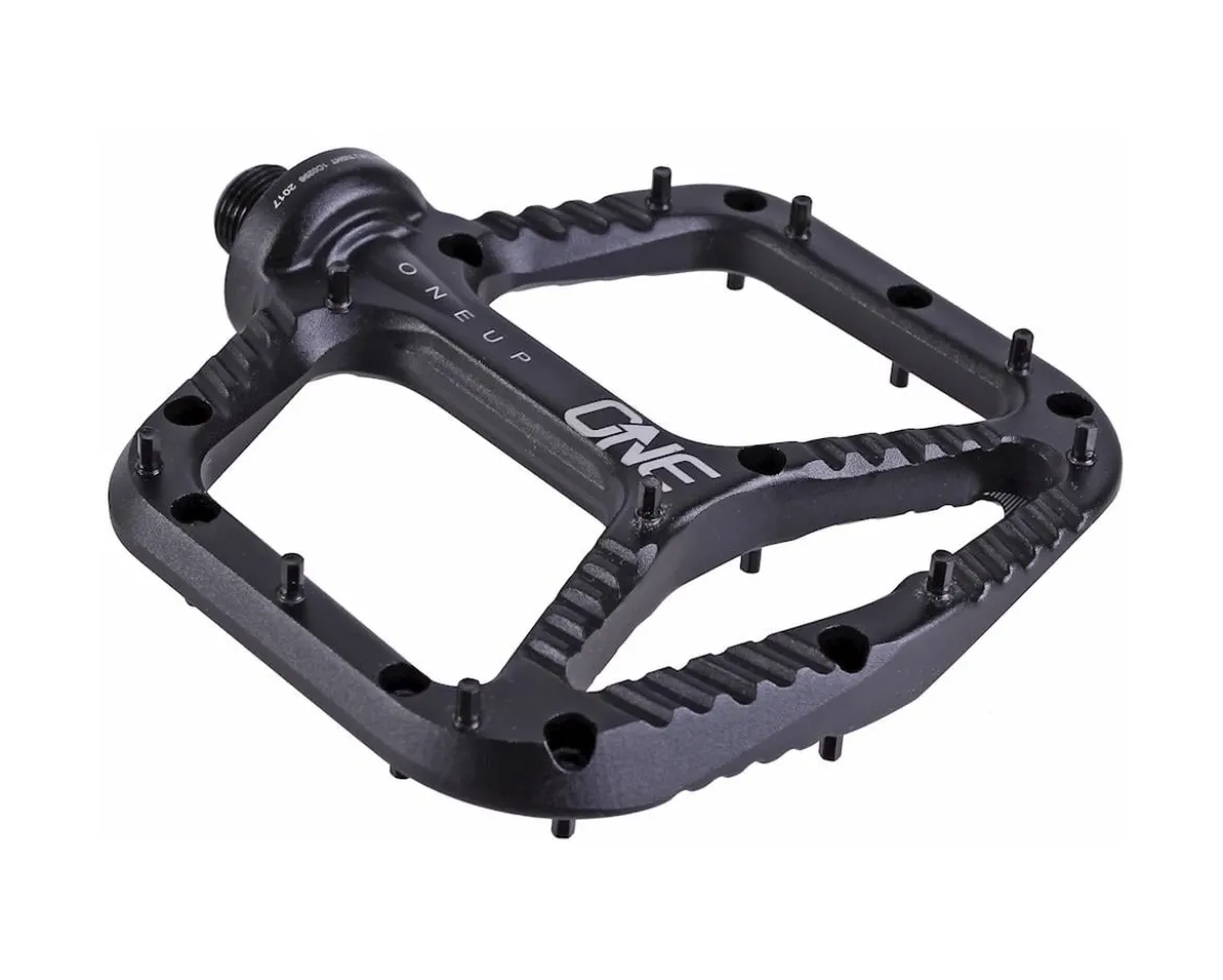 OneUp Components Aluminum Platform Pedals (Black) (9/16")