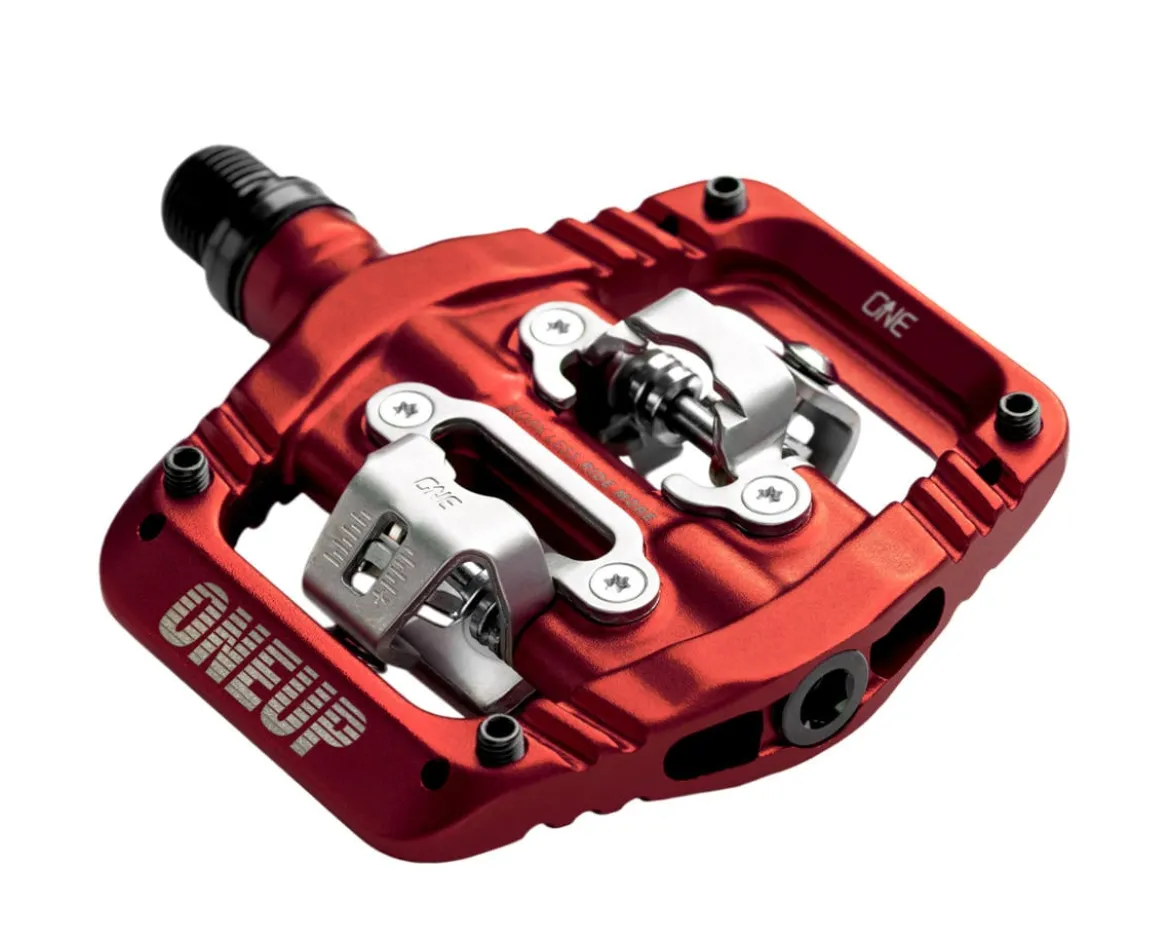OneUp Components Clip Pedals (Red) (9/16")