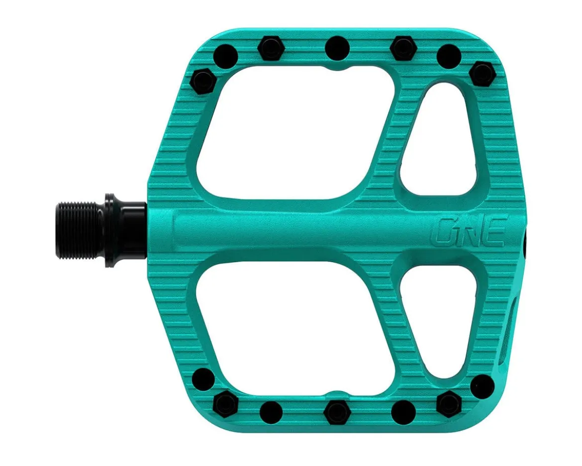 OneUp Components Comp Platform Pedals (Turquoise) (9/16") (S)