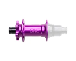 OneUp Components Disc Brake Hub (Purple) (Rear) (12 x 148mm (Boost)) (28H) (6-Bolt) (Freehub Not Included)