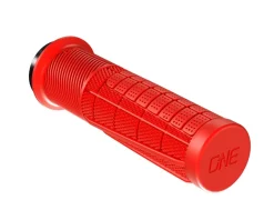 OneUp Components Thick Lock-On Grips (Red)