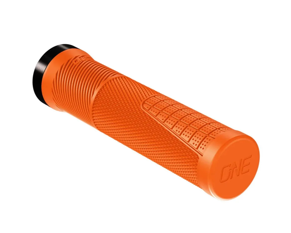 OneUp Components Thin Lock-On Grips (Orange)