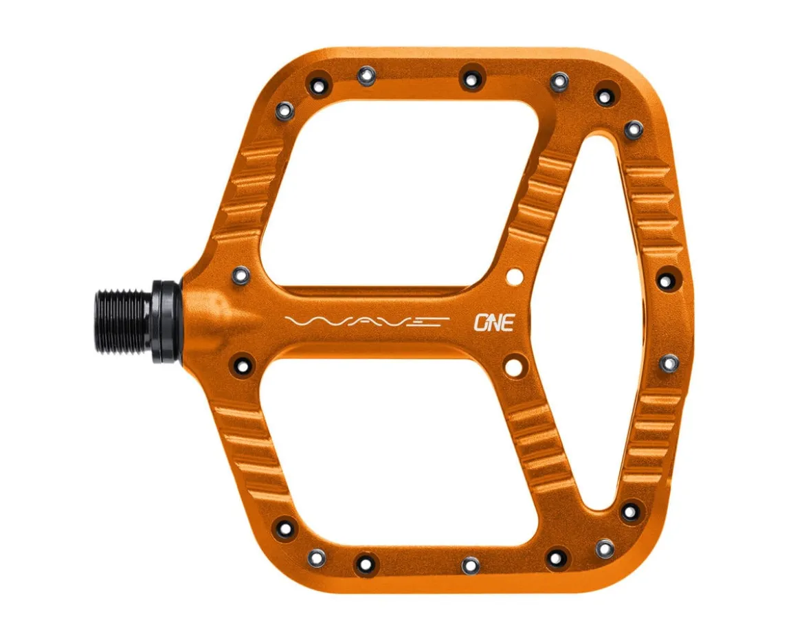 OneUp Components Wave Platform Pedals (Orange)