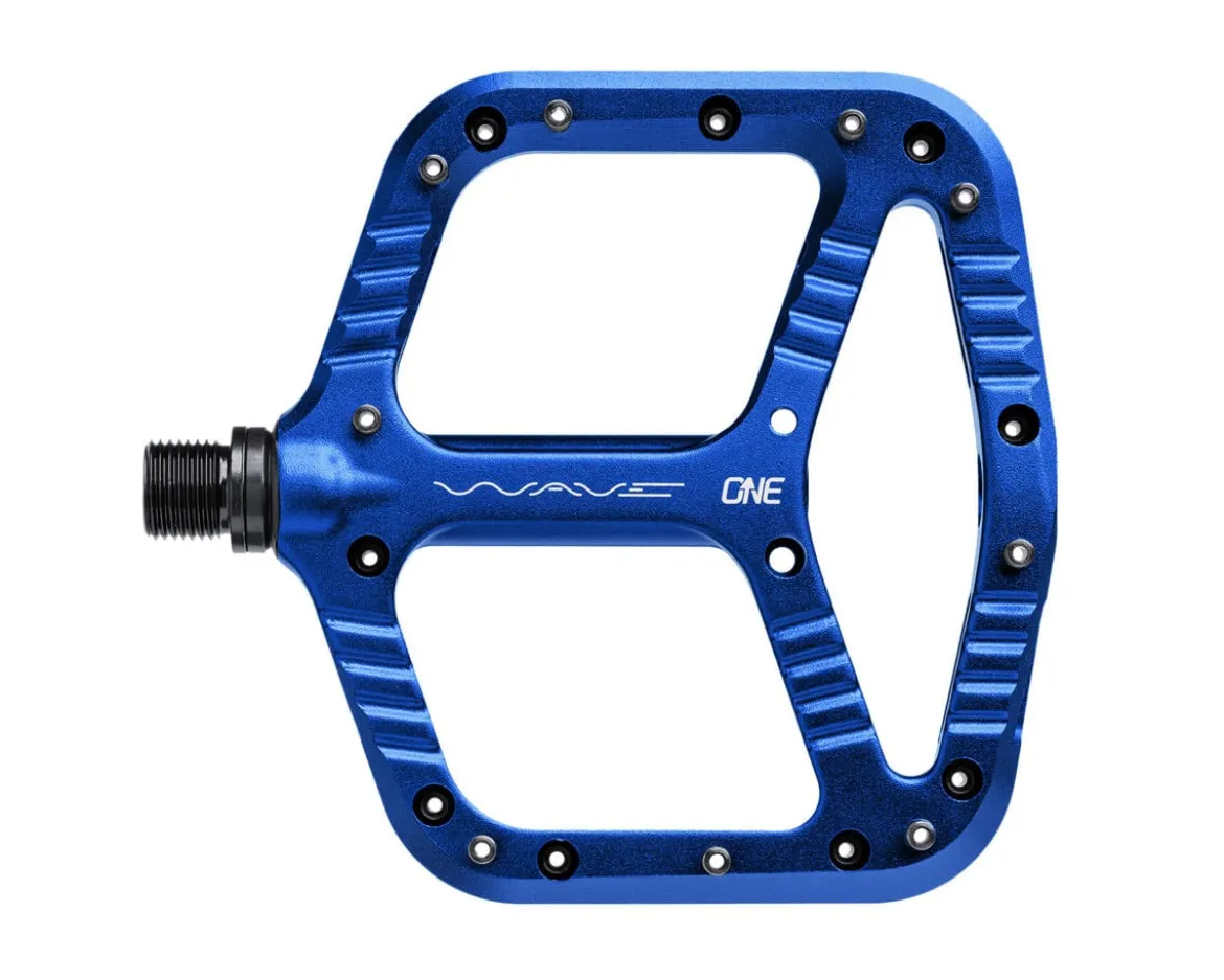 OneUp Components Wave Platform Pedals (Dark Blue)
