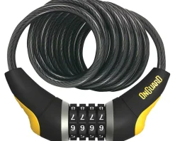 Onguard Doberman Combo Cable Lock (Grey/Black/Yellow) (6' x 10mm)