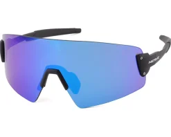 Optic Nerve Fixie Blast Sunglasses (Matte Black) (Blue Mirror Lens)