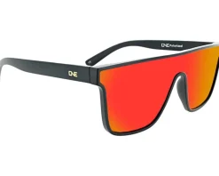 Optic Nerve ONE Mojo Filter Sunglasses (Matte Black/Polarized Smoke w/Red Mirror)
