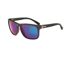 Optic Nerve ONE Ziggy Sunglasses (Matte Black) (Smoke Green Mirror Lens)
