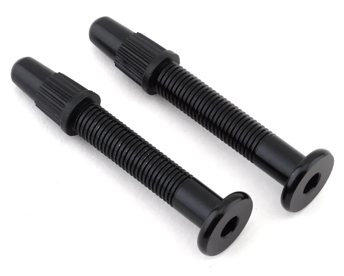 Orange Seal VersaValve Tubeless Valve Kit (Black/Multi-Color) (Pair) (32mm)