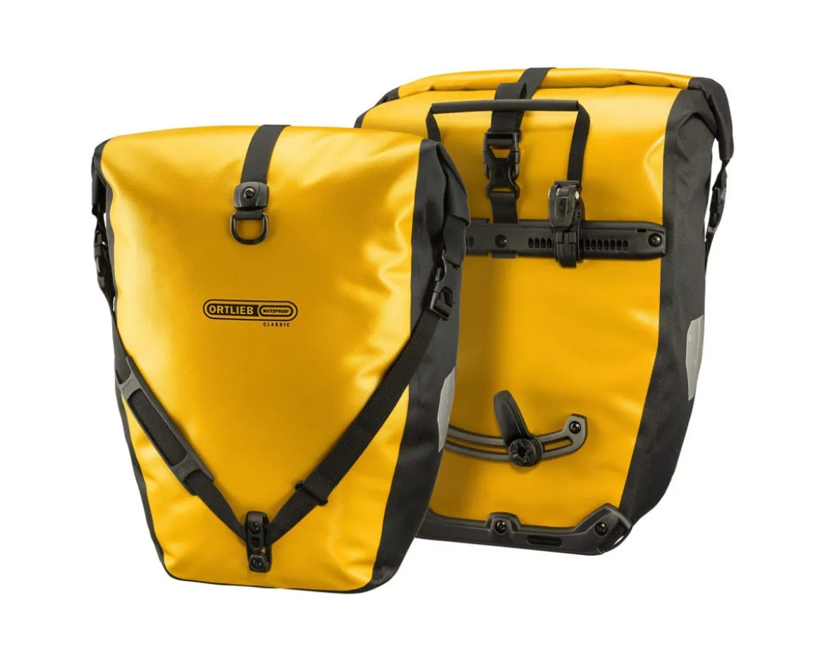 Ortlieb Back-Roller Panniers (Yellow) (40L) (Pair)