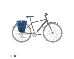 Ortlieb Back-Roller Plus Pannier (Denim) (23L) (Single)