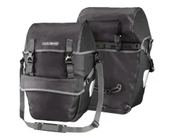 Ortlieb Bike-Packer Plus Panniers (Granite/Black) (42L) (Pair)