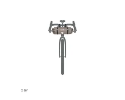 Ortlieb Bikepacking Handlebar Pack (Dark Sand) (9L)