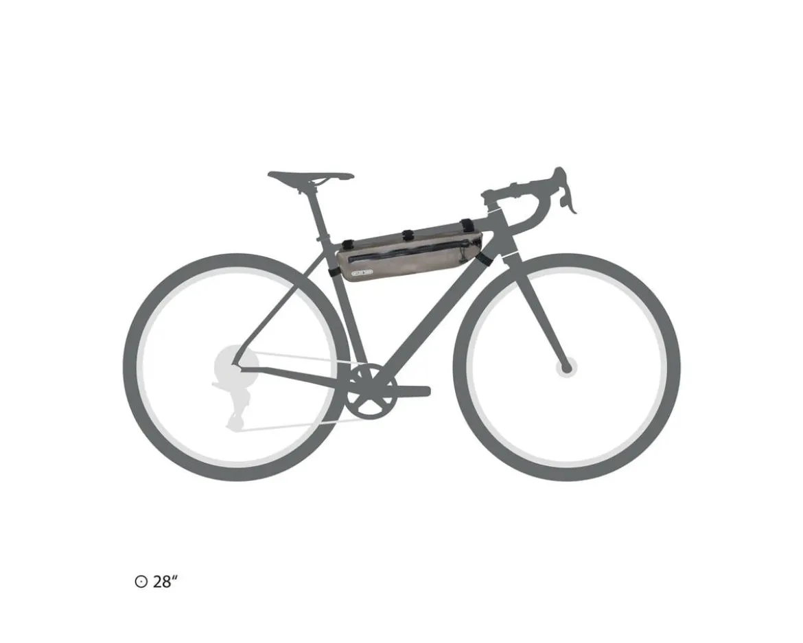 Ortlieb Bikepacking Toptube Frame-Pack (Dark Sand) (4L)
