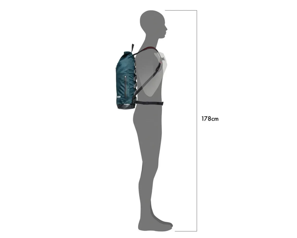 Ortlieb Commuter-Daypack Backpack (Petrol) (21L)