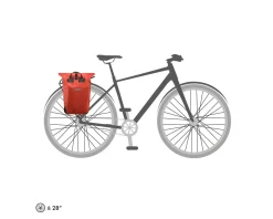 Ortlieb Vario Convertible Pannier/Backpack (Rooibos) (Single) (20L) (QL2.1)