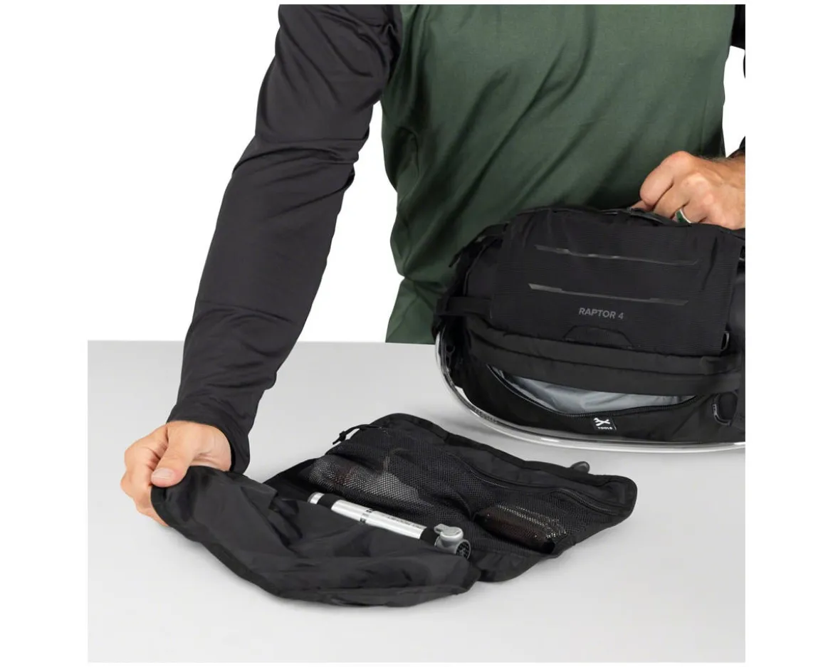Osprey Raptor 4 Hydration Lumbar Pack (Black)